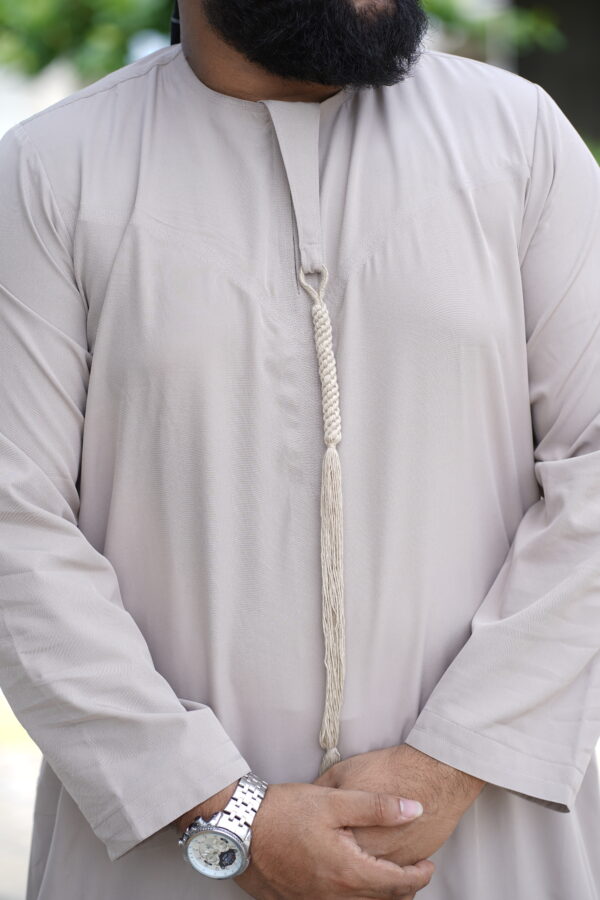 Omani Thobe - Biscuit - Image 4