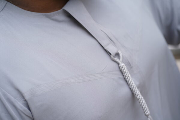 Omani Thobe - Light Ash - Image 3