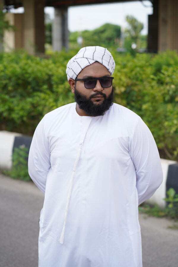 Omani Thobe - White - Image 4