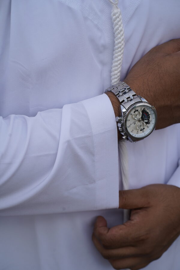 Omani Thobe - White - Image 5