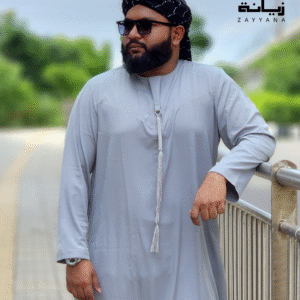 Omani Thobe - Light Ash