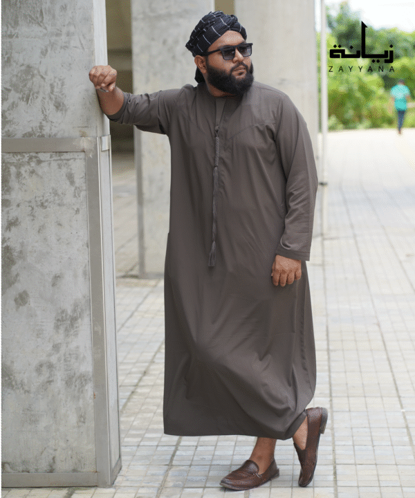 Omani Thobe - Browon - Image 4