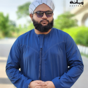 Omani Thobe - Navy Blue
