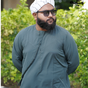 Omani Thobe - Deep Olive