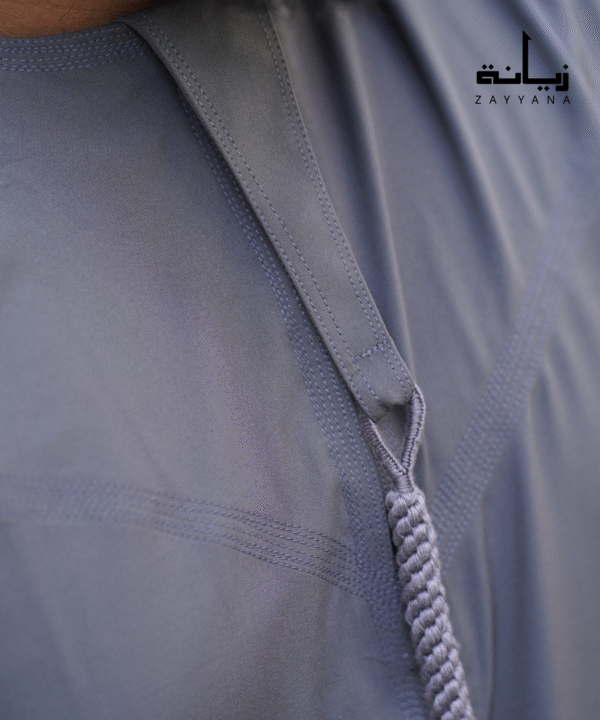 Omani Thobe - Deep Ash - Image 3